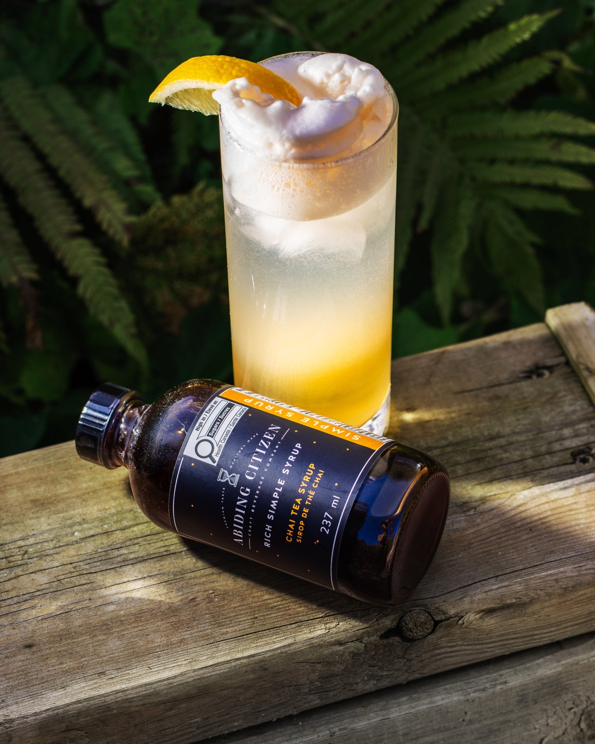 Chai Tea Gin Fizz