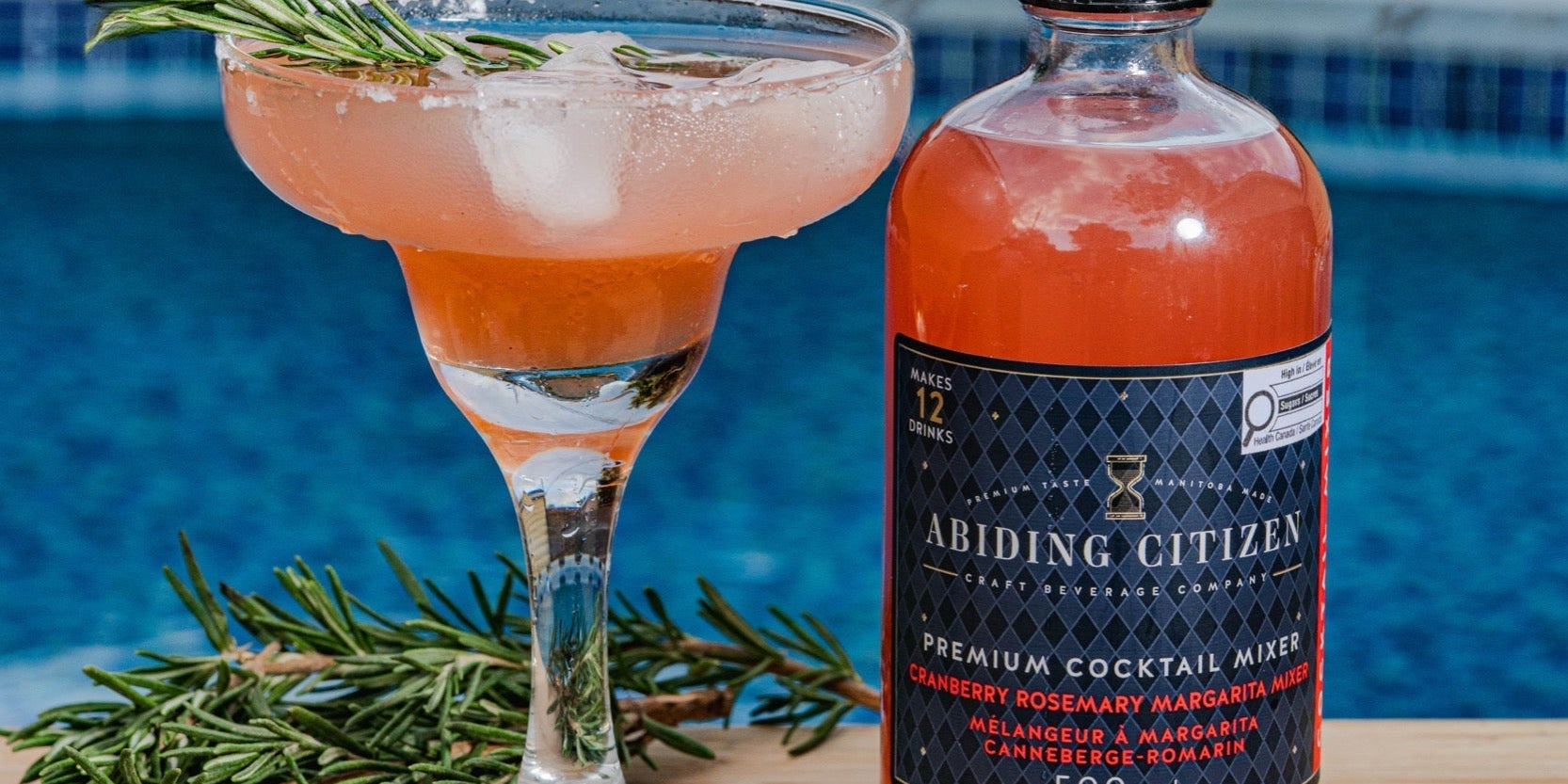 Cranberry Rosemary Margarita