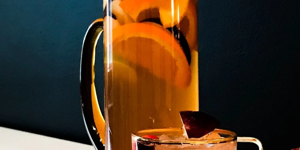 Peppercorn Plum Sangria
