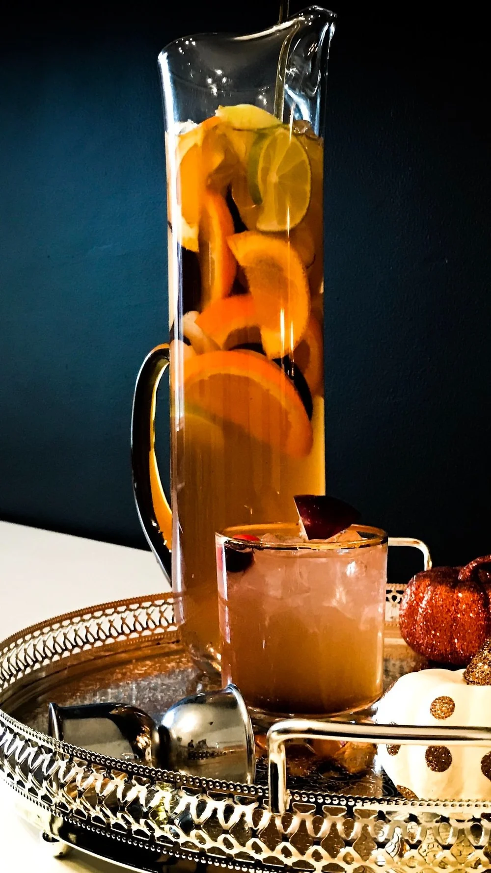 Peppercorn Plum Sangria