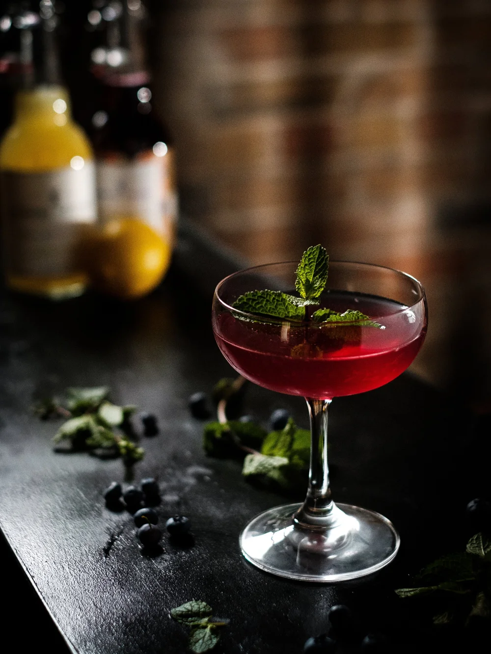 Blueberry Mint Daiquiri