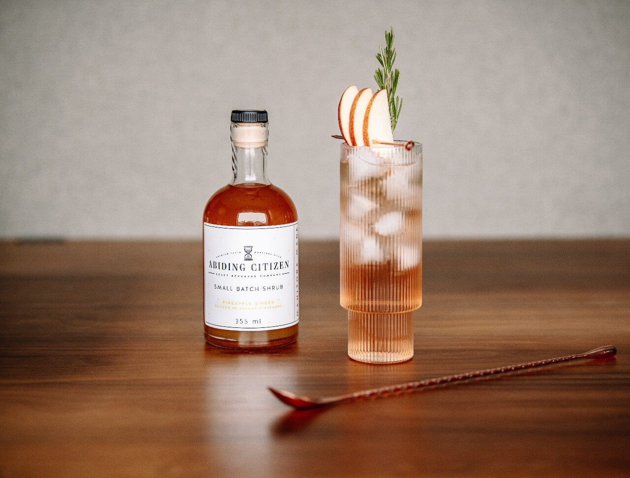 Pineapple Ginger Shrub